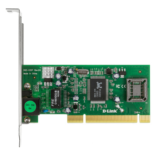 

Сетевой адаптер Gigabit Ethernet D-LINK DGE-530T PCI [dge-530t/d2], DGE-530T