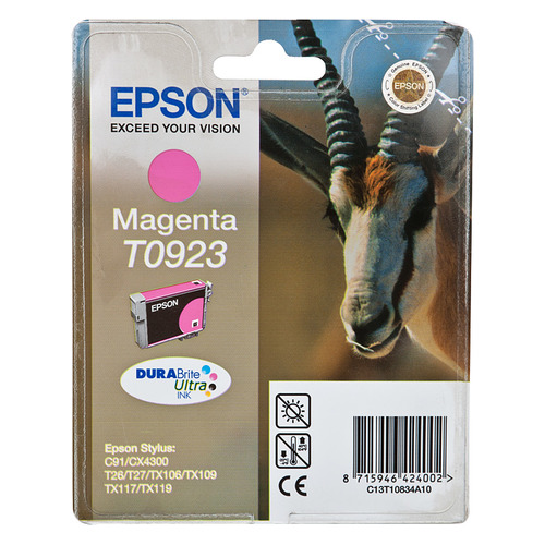 

Картридж EPSON T0923, пурпурный [c13t10834a10]
