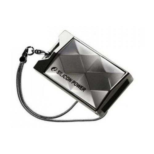 

Флешка USB SILICON POWER Touch 850 16Гб, USB2.0, серебристый [sp016gbuf2850v1t]