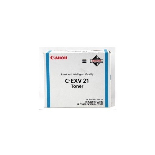 

Тонер CANON C-EXV21, для IRC2880/3380/3880, голубой, 260грамм, туба, C-EXV21