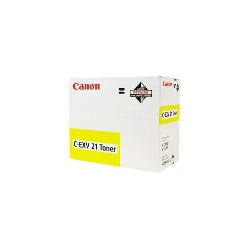 

Тонер CANON C-EXV21, для IRC2880/3380/3880, желтый, 260грамм, туба, C-EXV21