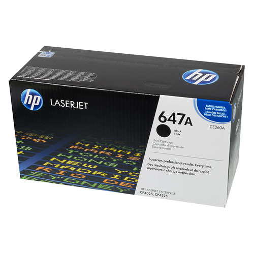 

Картридж HP 647A, черный / CE260A, 647A