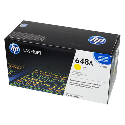 

Картридж HP 648A, желтый / CE262A, 648A