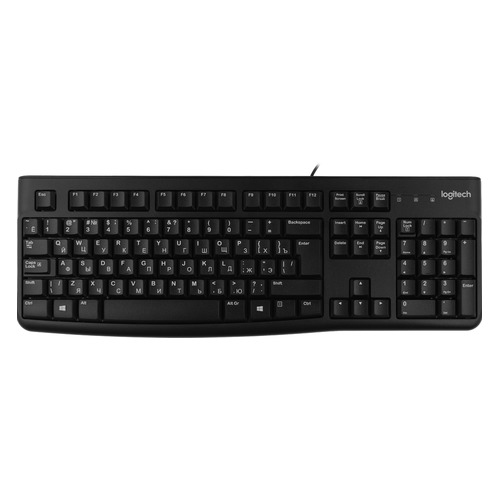 

Клавиатура Logitech K120 for business, USB, черный [920-002522], K120 for business