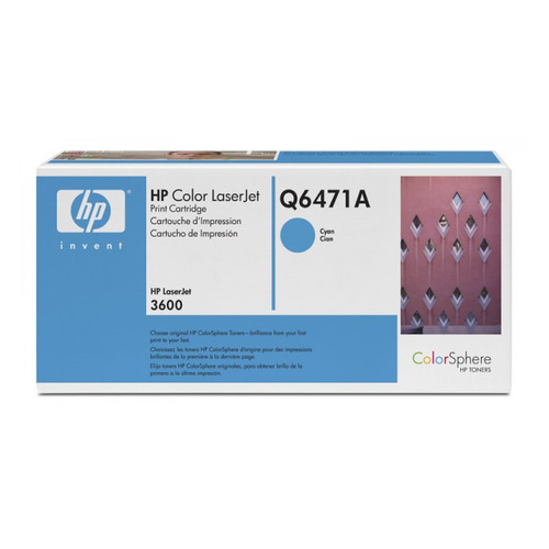 

Картридж HP Q6471A, голубой