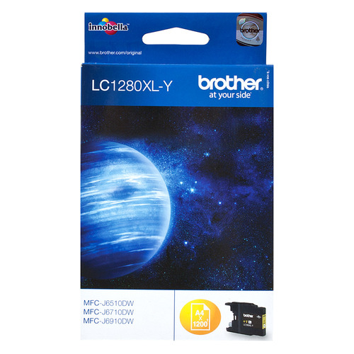 

Картридж Brother LC1280XLY, желтый / LC1280XLY, LC1280XLY