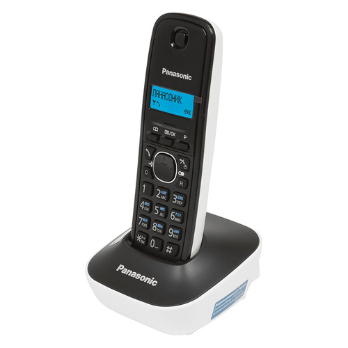

Радиотелефон Panasonic KX-TG1611RUW, белый и черный, KX-TG1611RUW