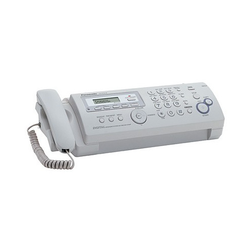 

Факс PANASONIC KX-FP218RU, на основе термопереноса, белый