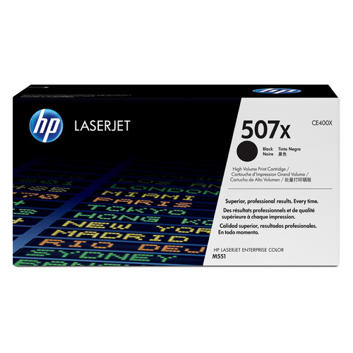 

Картридж HP 507X, черный / CE400X, 507X