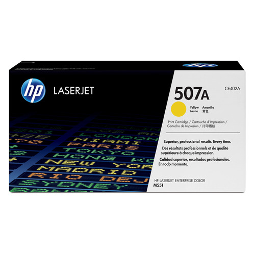 

Картридж HP 507A, желтый / CE402A, 507A
