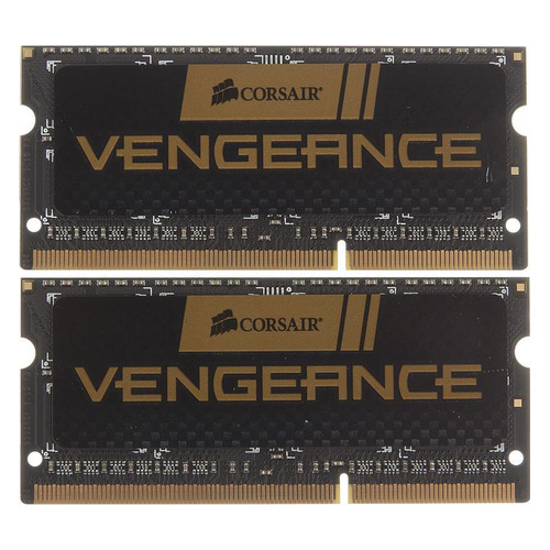 фото Модуль памяти corsair vengeance cmsx8gx3m2a1600c9 ddr3 - 2x 4гб 1600, so-dimm, ret