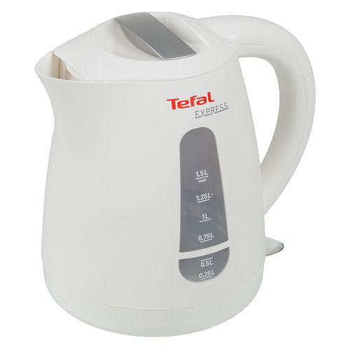 фото Чайник электрический tefal ko29913e, 2200вт, белый