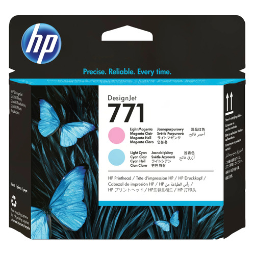 

Печатающая головка HP 771 CE019A светло-голубой/светло-пурпурный для HP DJ Z6200, 771