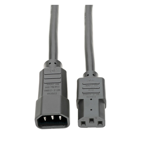 

Кабель Tripplite P005-010 3m C13/C14 100-230V 15A 14Awg SJT, P005-010