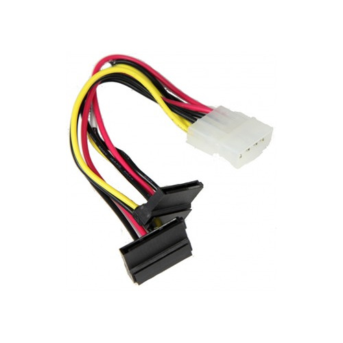 фото Кабель supermicro cbl-0082l 4pin to 2x sata extension