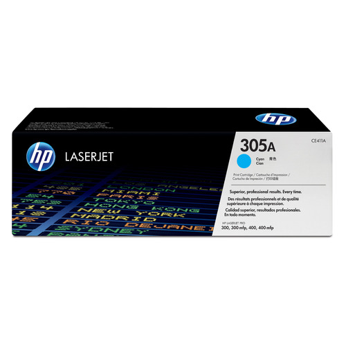 

Картридж HP 305A, голубой / CE411A, 305A
