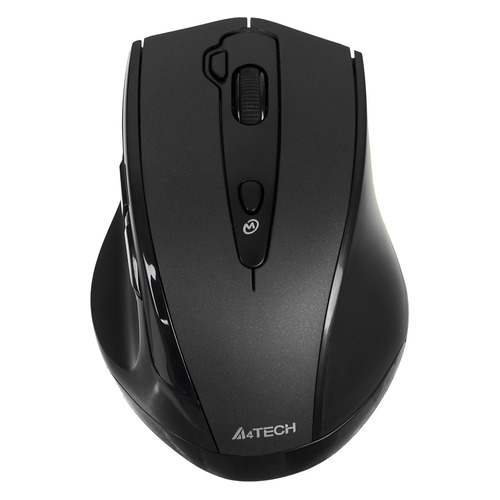 

Мышь A4TECH V-Track G10-810F, оптическая, беспроводная, USB, черный, G10-810F