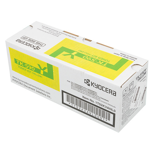 

Картридж Kyocera TK-590Y, желтый / 1T02KVANL0, TK-590Y