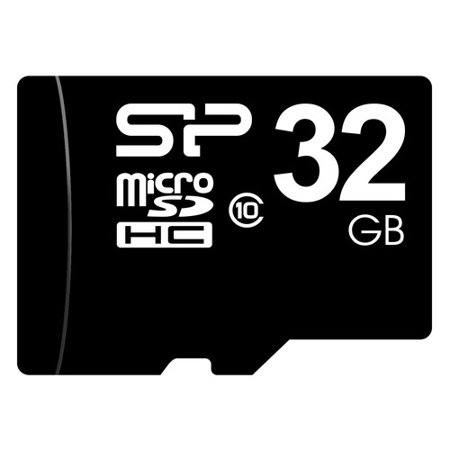 Карта памяти microSDHC SILICON POWER 32 ГБ, Class 10, SP032GBSTH010V10, 1 шт.