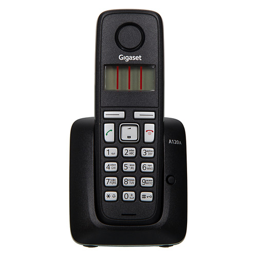 

Радиотелефон GIGASET A120A RUS, черный [s30852-h2421-s301], A120A RUS