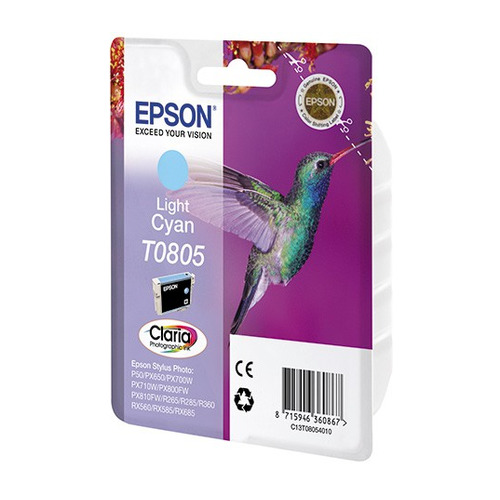 

Картридж Epson T0805, светло-голубой / C13T08054011, T0805