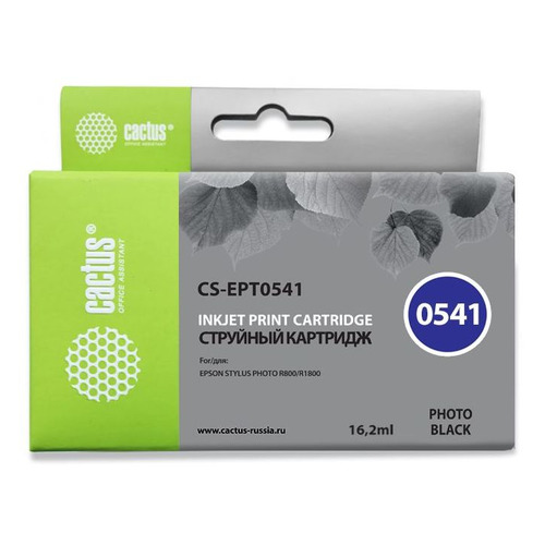 

Картридж Cactus CS-EPT0541, черный / CS-EPT0541, CS-EPT0541