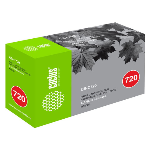 

Картридж Cactus CS-C720, черный / CS-C720, CS-C720