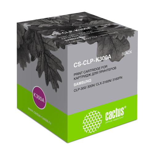 

Картридж Cactus CS-CLP-K300A, черный / CS-CLP-K300A, CS-CLP-K300A
