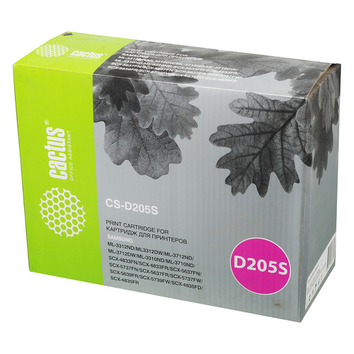 

Картридж Cactus CS-D205S, черный / CS-D205S, CS-D205S