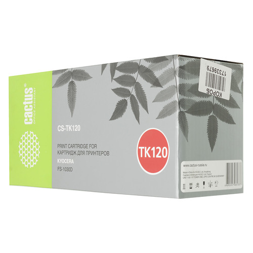 

Картридж CACTUS CS-TK120, черный, CS-TK120