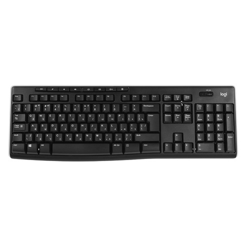 

Клавиатура Logitech K270, USB, Радиоканал, черный + белый [920-003757], K270