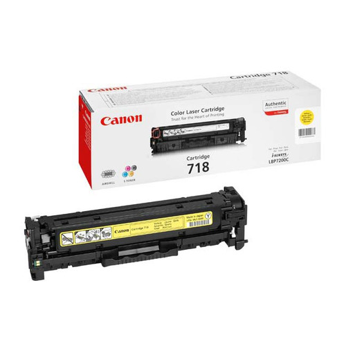 

Картридж Canon 718Y, желтый / 2659B002, 718Y