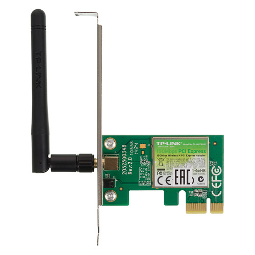 

Сетевой адаптер WiFi TP-LINK TL-WN781ND PCI Express, TL-WN781ND