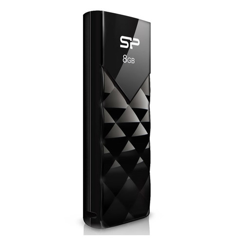 

Флешка USB SILICON POWER Ultima U03 8Гб, USB2.0, черный [sp008gbuf2u03v1k]