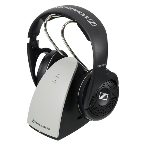 

Наушники SENNHEISER RS 120-8 II, радио, накладные, черный/серебристый [504779]
