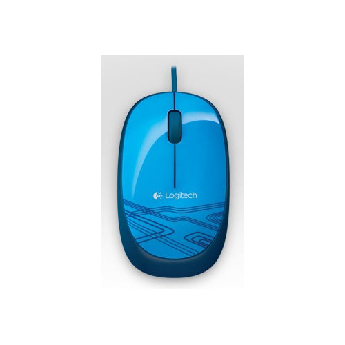 фото Мышь logitech m105, оптическая, проводная, usb, синий [910-003114]