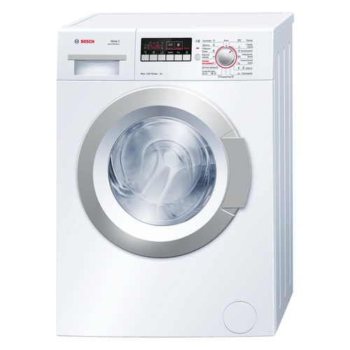 

Стиральная машина BOSCH WLG20260OE, фронтальная, Белый