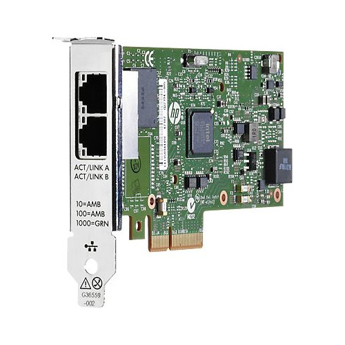 фото Адаптер hpe ethernet 1gb 2p 361t (652497-b21)