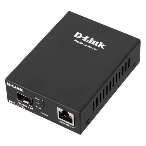 

Медиаконвертер D-Link DMC-G01LC 100Base-TX/1000BASE-T Gig Eth, DMC-G01LC