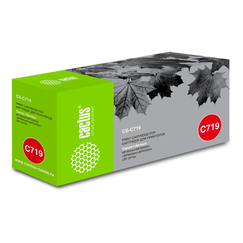 

Картридж Cactus CS-C719, черный / CS-C719, CS-C719