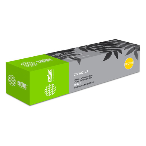 

Картридж Cactus CS-WC123, 006R01182, черный / CS-WC123, CS-WC123
