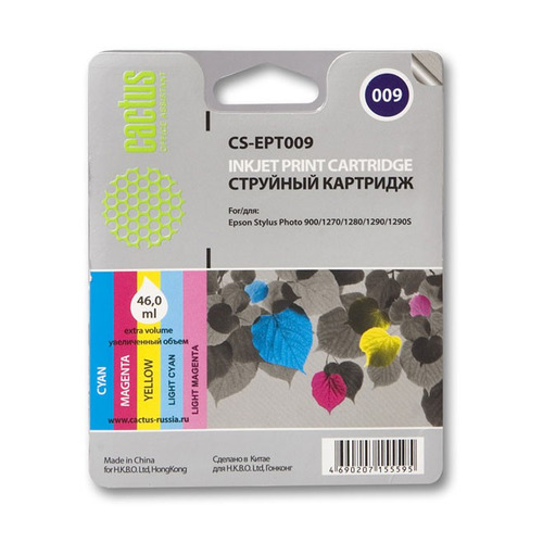 

Картридж CACTUS CS-EPT009, многоцветный