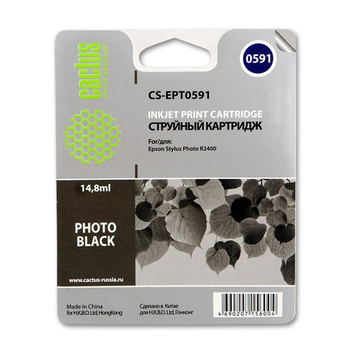 

Картридж CACTUS CS-EPT0591, черный