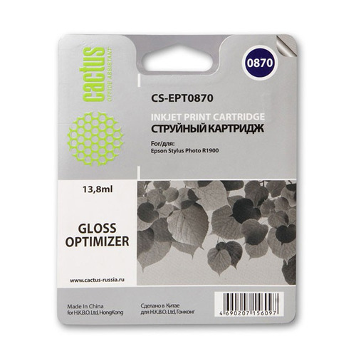 

Картридж CACTUS CS-EPT0870, глянец, CS-EPT0870