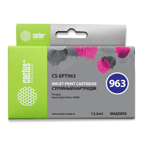 

Картридж Cactus CS-EPT963, пурпурный / CS-EPT963, CS-EPT963
