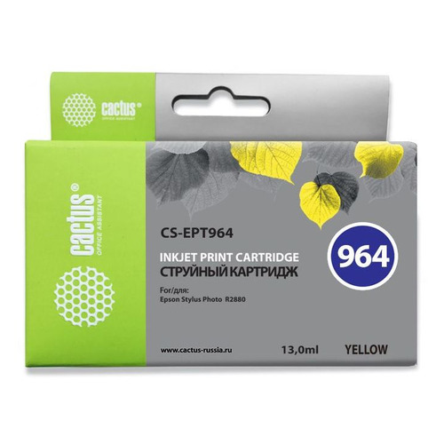 

Картридж Cactus CS-EPT964, желтый / CS-EPT964, CS-EPT964