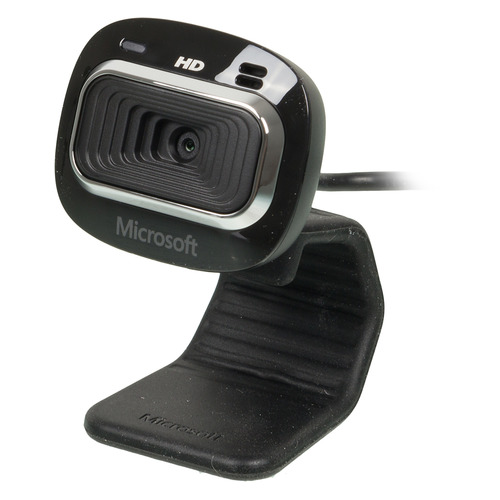 

Web-камера Microsoft LifeCam HD-3000, черный [t3h-00013], HD-3000