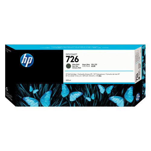 

Картридж HP 726, черный матовый / CH575A, 726