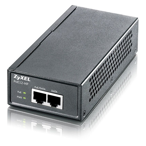 

Инжектор Zyxel PoE12-HP (POE12-HP-EU0102F) 1x10GE/1GE PoE 30W 802.3af/at, PoE12-HP
