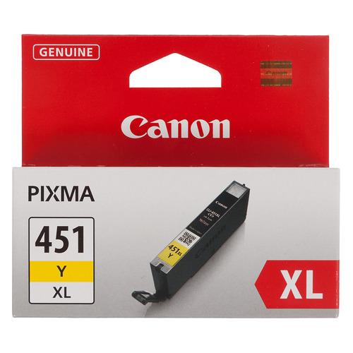 

Картридж Canon CLI-451XLY, желтый / 6475B001, CLI-451XLY
